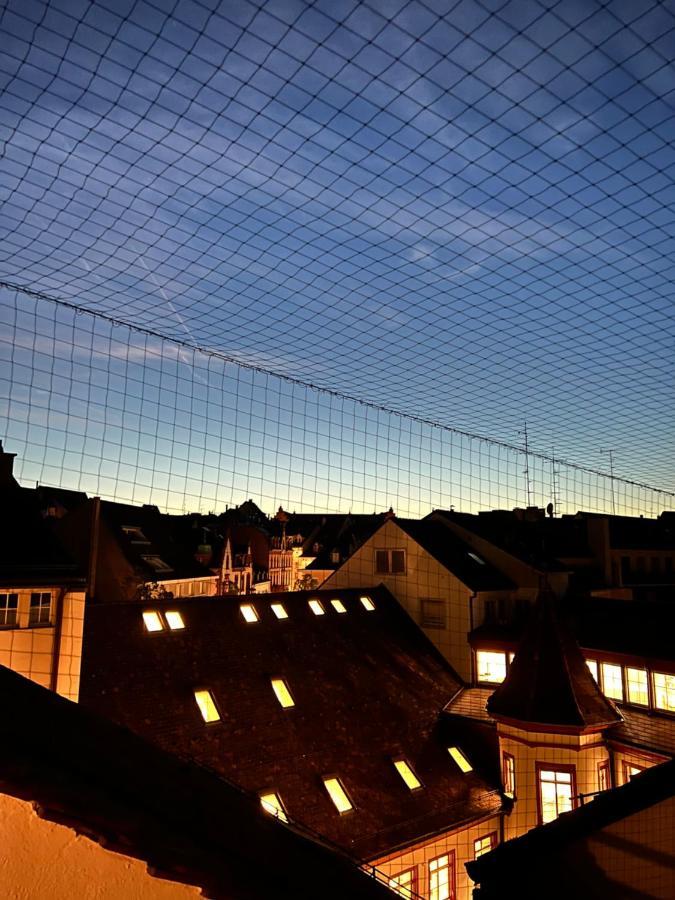 City Center Rooftop Balcony-Studio At Town Hall Basel Luaran gambar