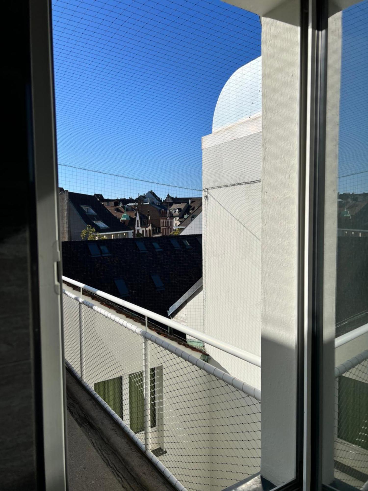 City Center Rooftop Balcony-Studio At Town Hall Basel Luaran gambar